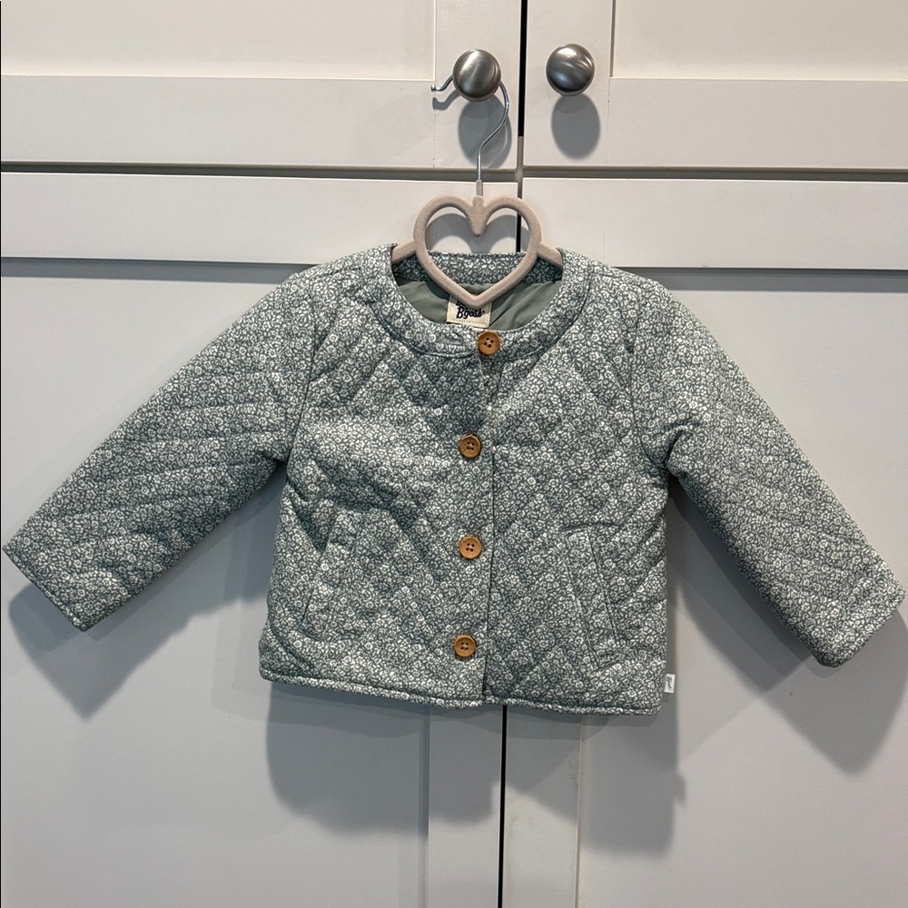 OshKosh B'gosh Quilted Jacket - Green Floral
